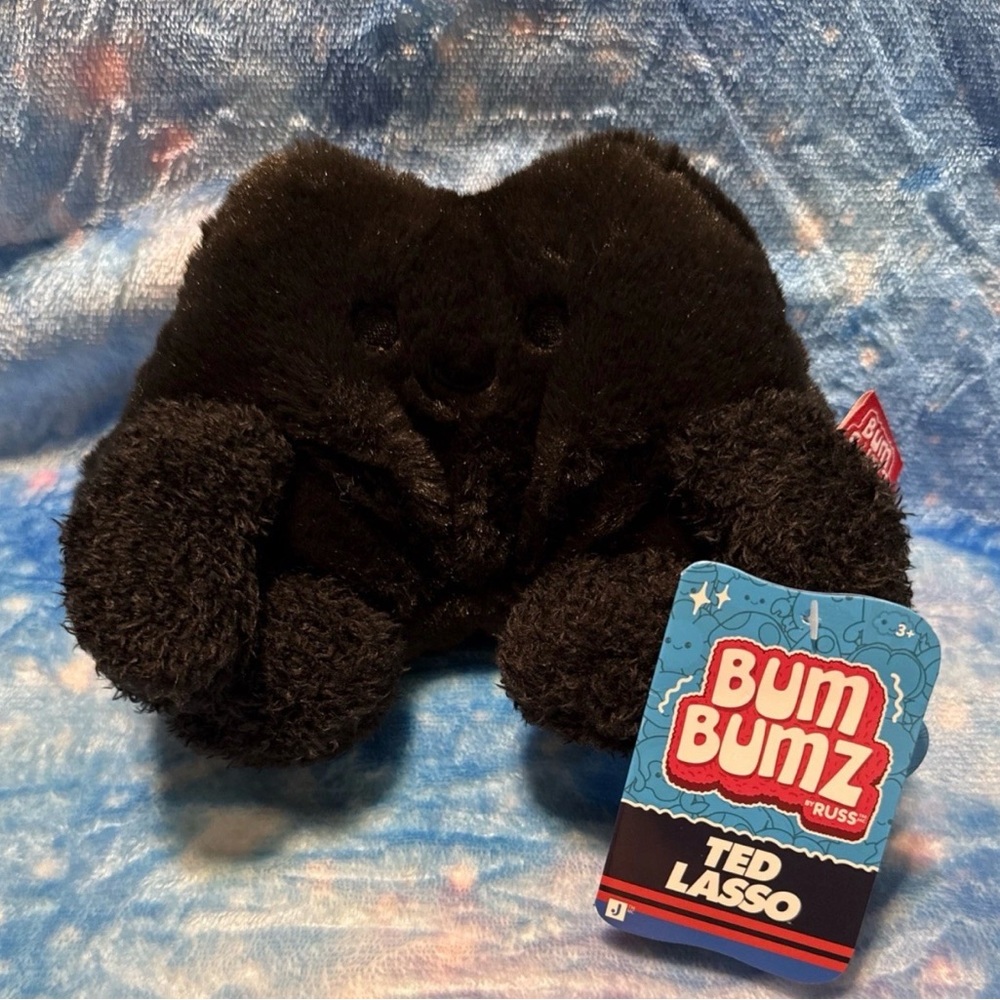 BNWT TED LASSO 7.5” BUM BUM: TEDS MUSTACHE